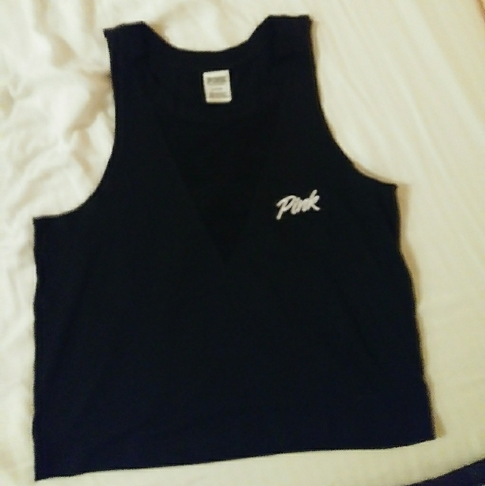2 size medium Pink crop tops